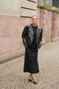 KAFFE - VESTE EN CUIR "KAJANE"