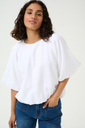 KAFFE - BLOUSE "KAGABBY" BLANCHE