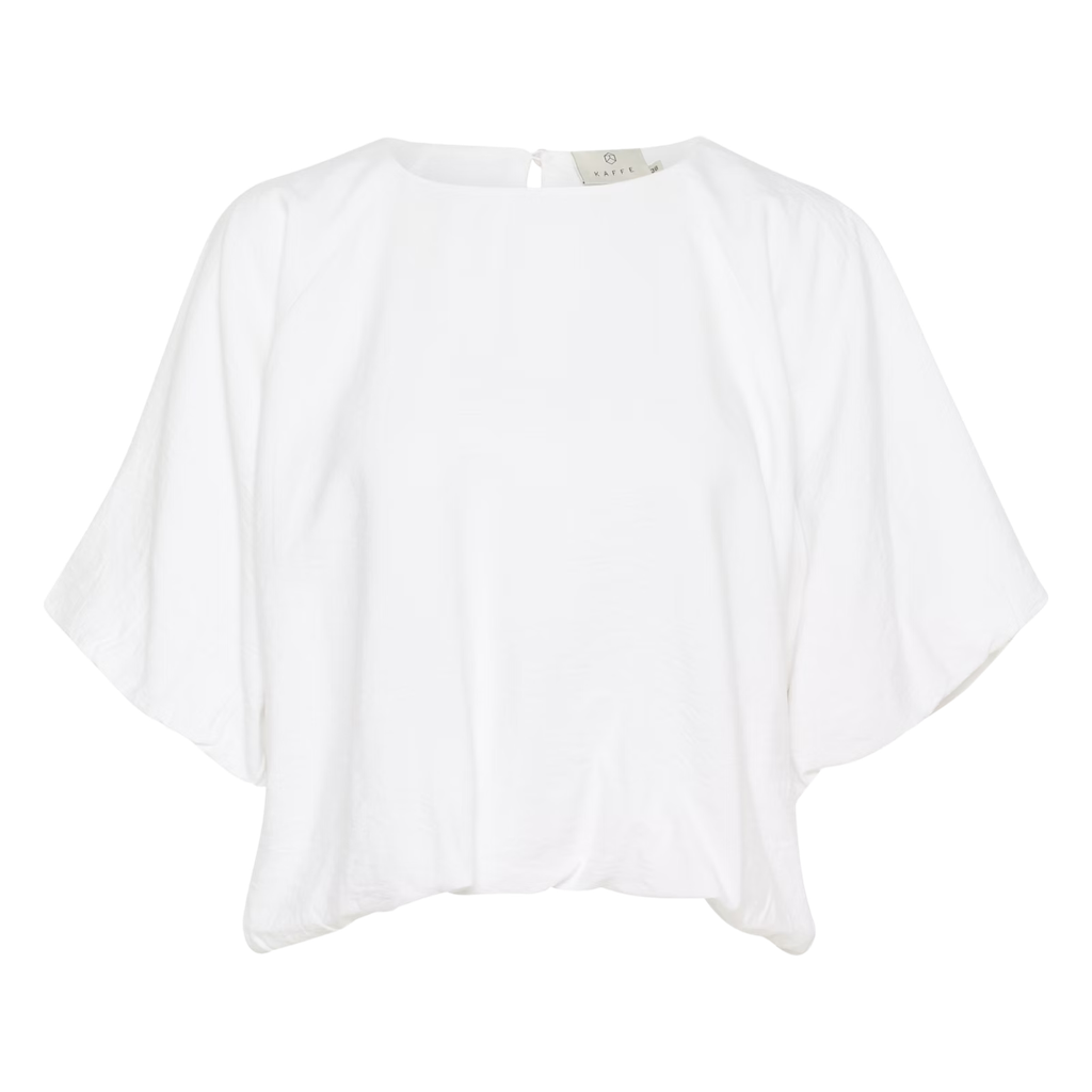 KAFFE - BLOUSE "KAGABBY" BLANCHE