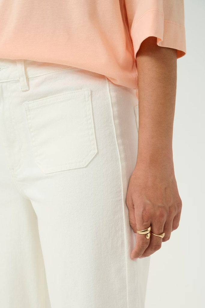 KAFFE - JEANS "KAKARLA" BEIGE