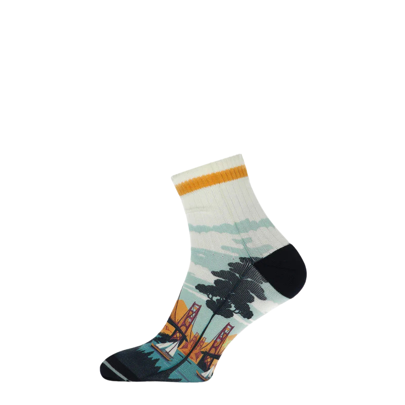XPOOOS - CHAUSSETTES COURTES "GOLDENGATE"