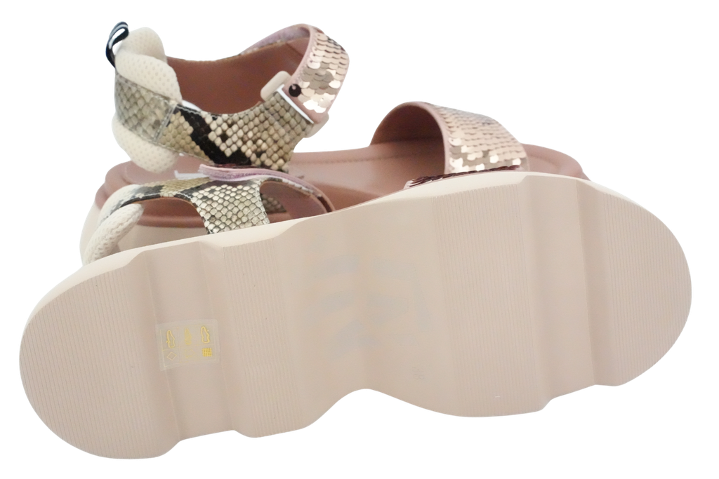 JEANNOT - SANDALES PAILLETTES SKIN