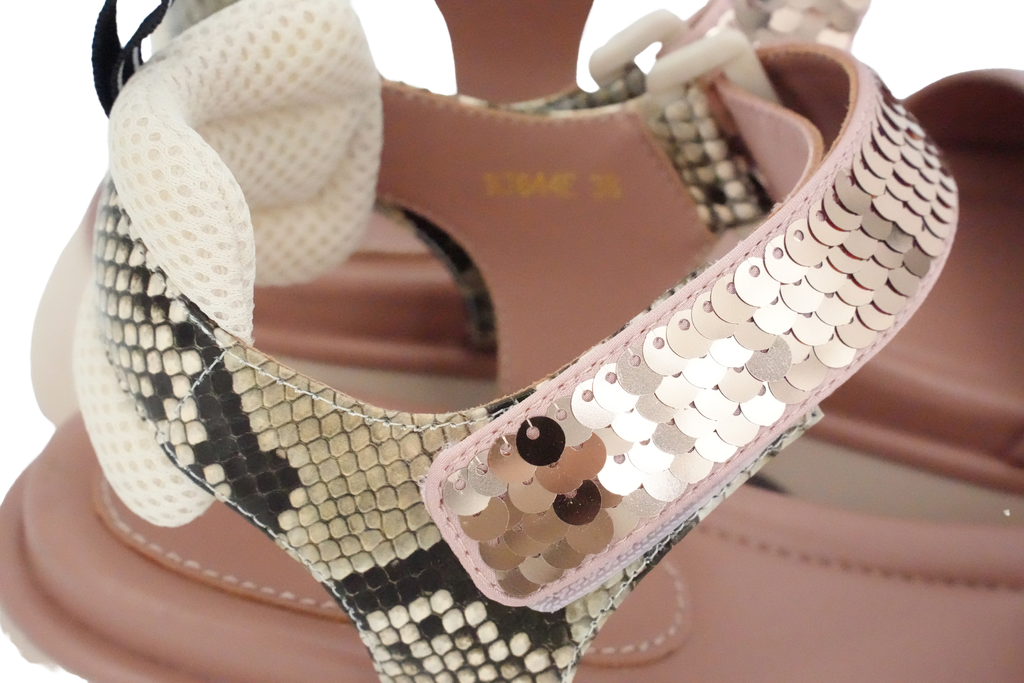 JEANNOT - SANDALES PAILLETTES SKIN