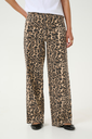 KAFFE - JEANS "KALEONORA" LÉOPARD