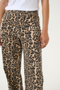 KAFFE - JEANS "KALEONORA" LÉOPARD