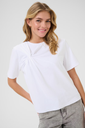 KAFFE - T-SHIRT "KAELOISE" BLANC