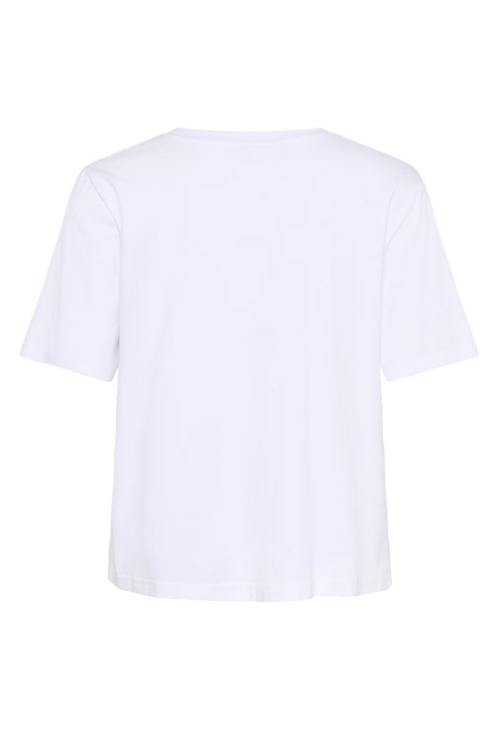 KAFFE - T-SHIRT "KAELOISE" BLANC