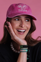 LOVERS BAY CLUB - CASQUETTE "SUNSHINE" ROSE