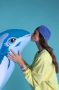 LOVERS BAY CLUB - CASQUETTE "BYRON BAY" BLEUE