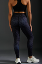 LOVERS BAY CLUB - LEGGING LÉOPARD NOIR