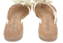 LAZAMANI - SLIPPERS WHITE FLOWERS