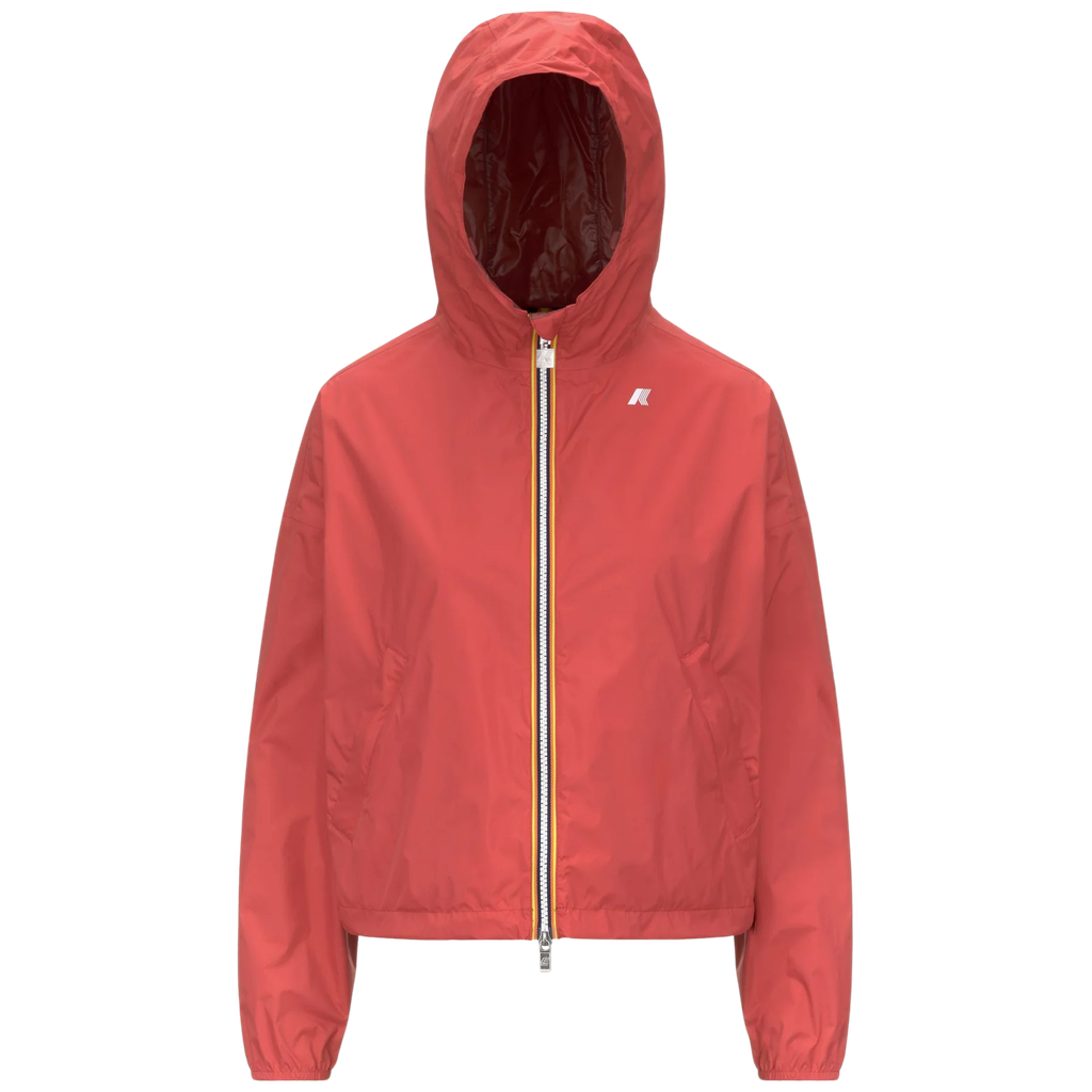 K-WAY - VESTE COURTE RÉVERSIBLE "LAURETTE PLUS.2" BORDEAUX