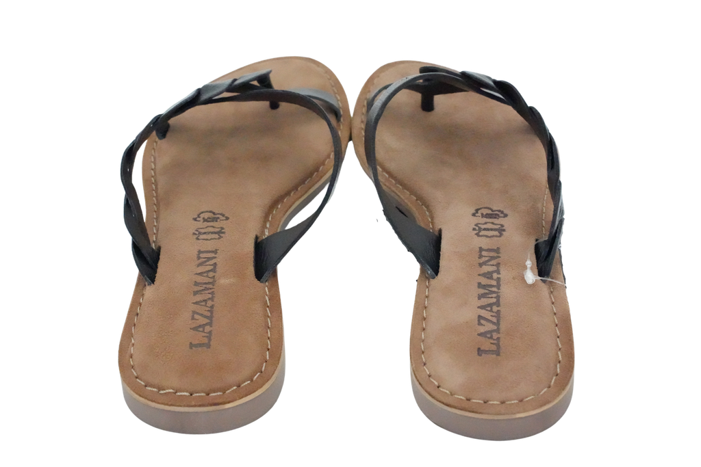 LAZAMANI - SLIPPERS BLACK