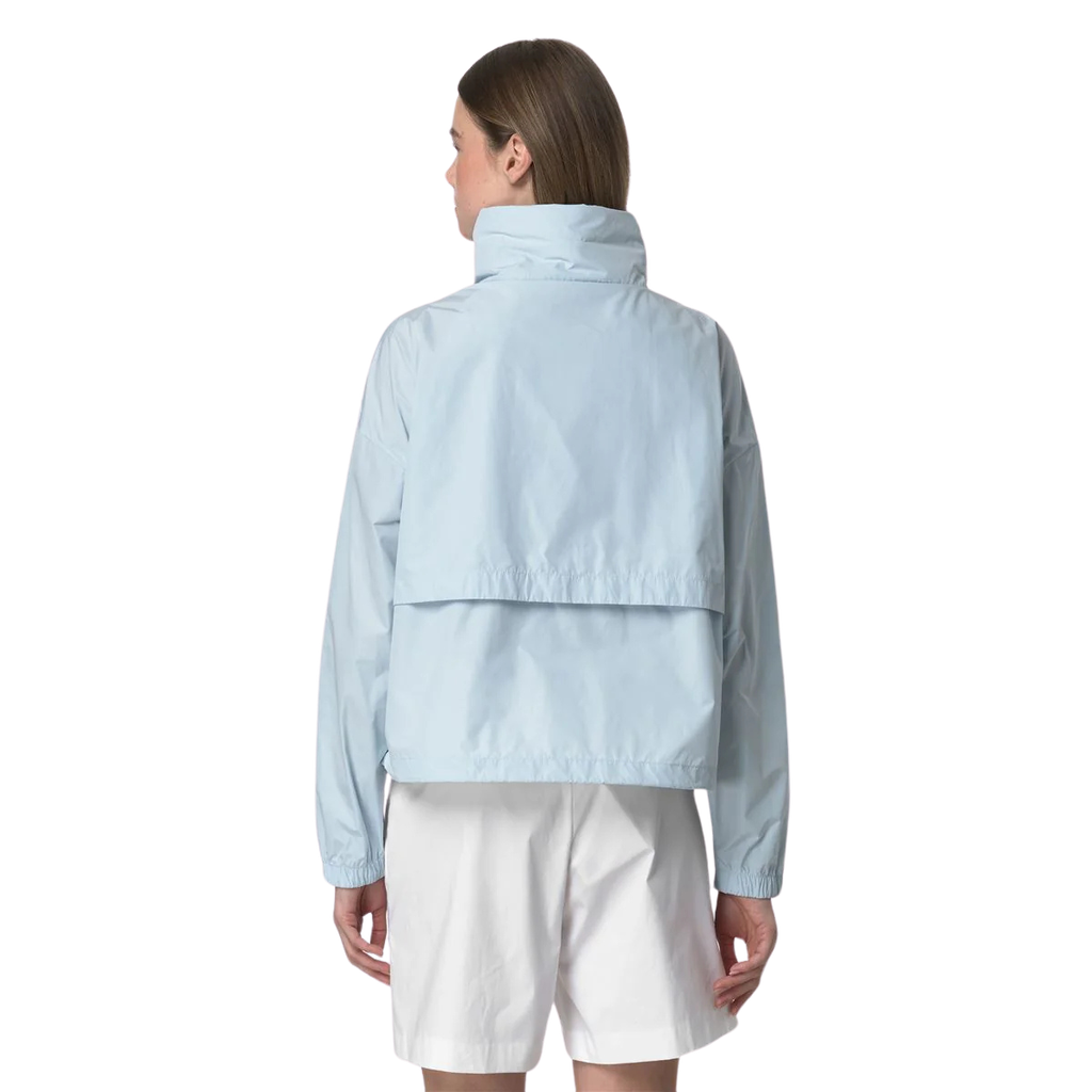 K-WAY - VESTE COURTE "AUBETTE" BLEUE CLAIRE