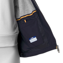 K-WAY - VESTE MI-LONGUE "MARGUERITE" BLEUE MARINE