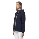 K-WAY - VESTE MI-LONGUE "MARGUERITE" BLEUE MARINE