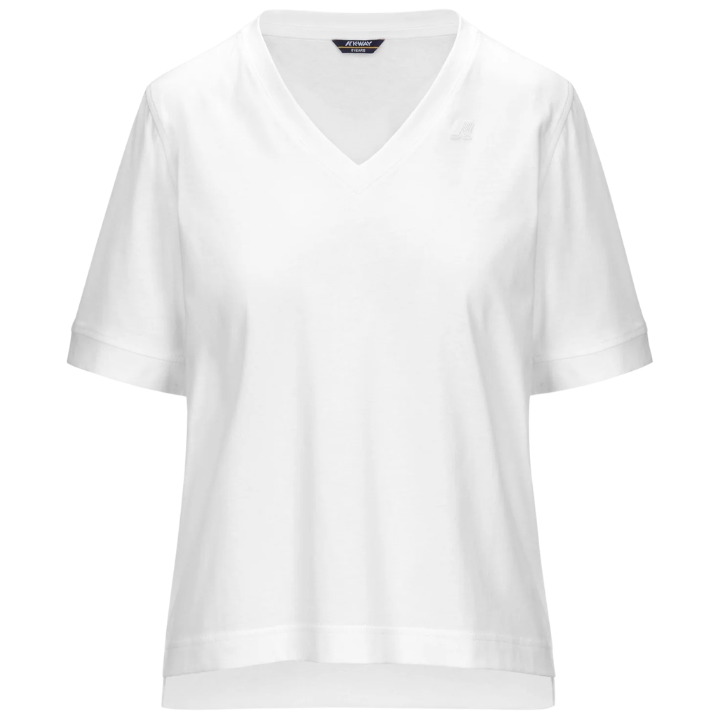 K-WAY - T-SHIRT "LEDA" BLANC