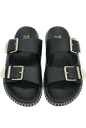 TORAL - SANDALES "HIDRA" NOIRES