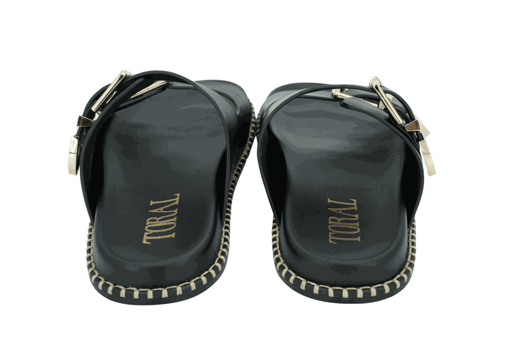 TORAL - SANDALES "HIDRA" NOIRES