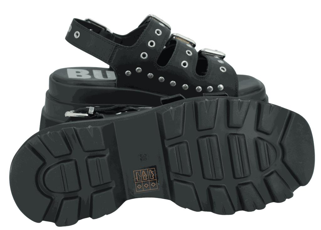 BUFFALO - SANDALES "JUPITER ATHENA" NOIRES