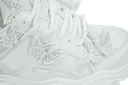 BUFFALO - BASKETS "BINARY PAPILLONS" BLANCHES