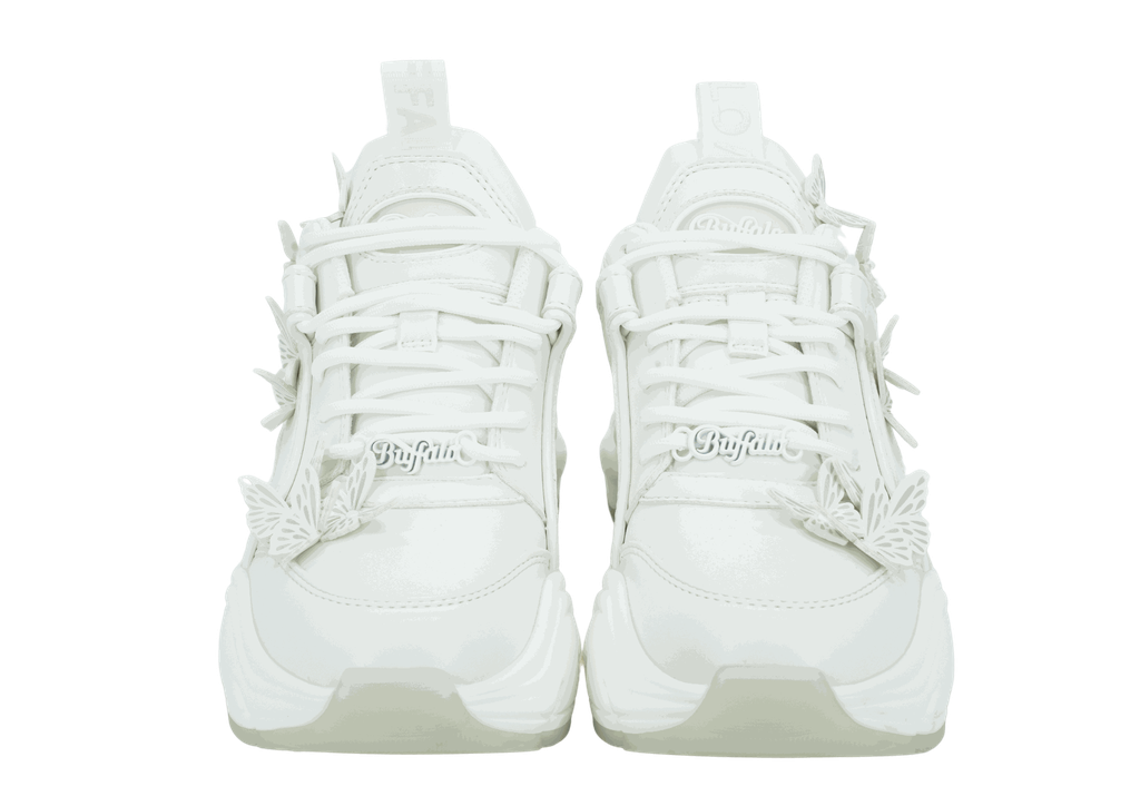 BUFFALO - BASKETS "BINARY PAPILLONS" BLANCHES