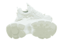 BUFFALO - BASKETS "BINARY PAPILLONS" BLANCHES
