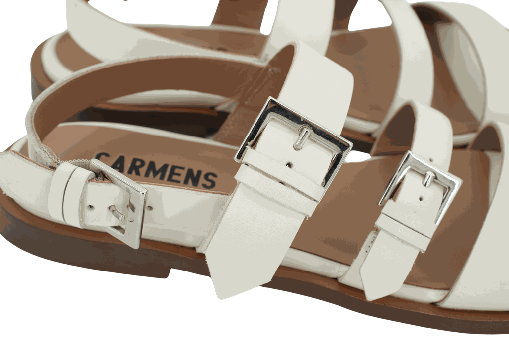 CARMENS - SANDALES PLATES BEIGES