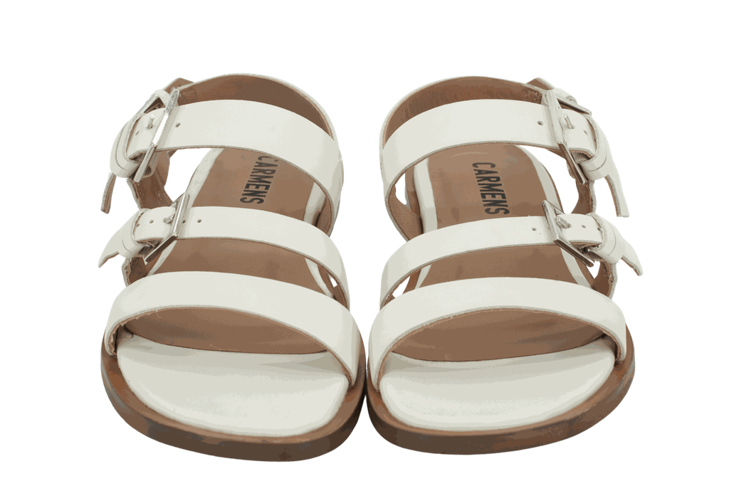 CARMENS - SANDALES PLATES BEIGES
