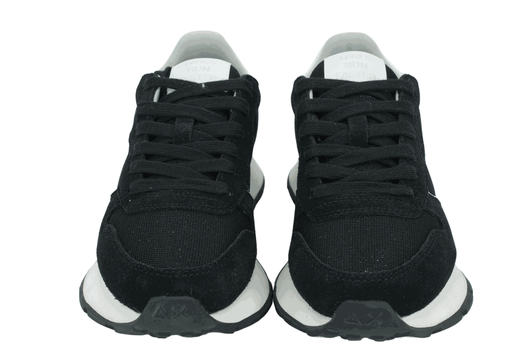 SUN68 - BASKETS "ALLY GLITTER" NOIRES