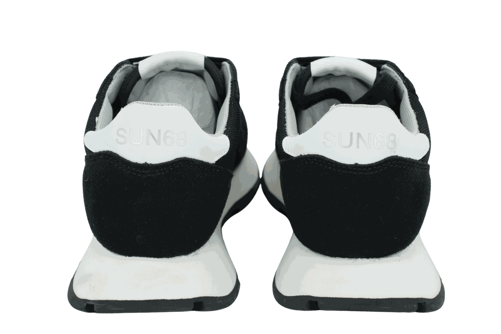 SUN68 - BASKETS "ALLY GLITTER" NOIRES