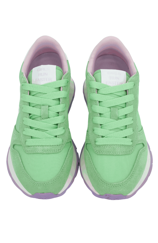 SUN68 - BASKETS "ALLY SOLID" VERTES