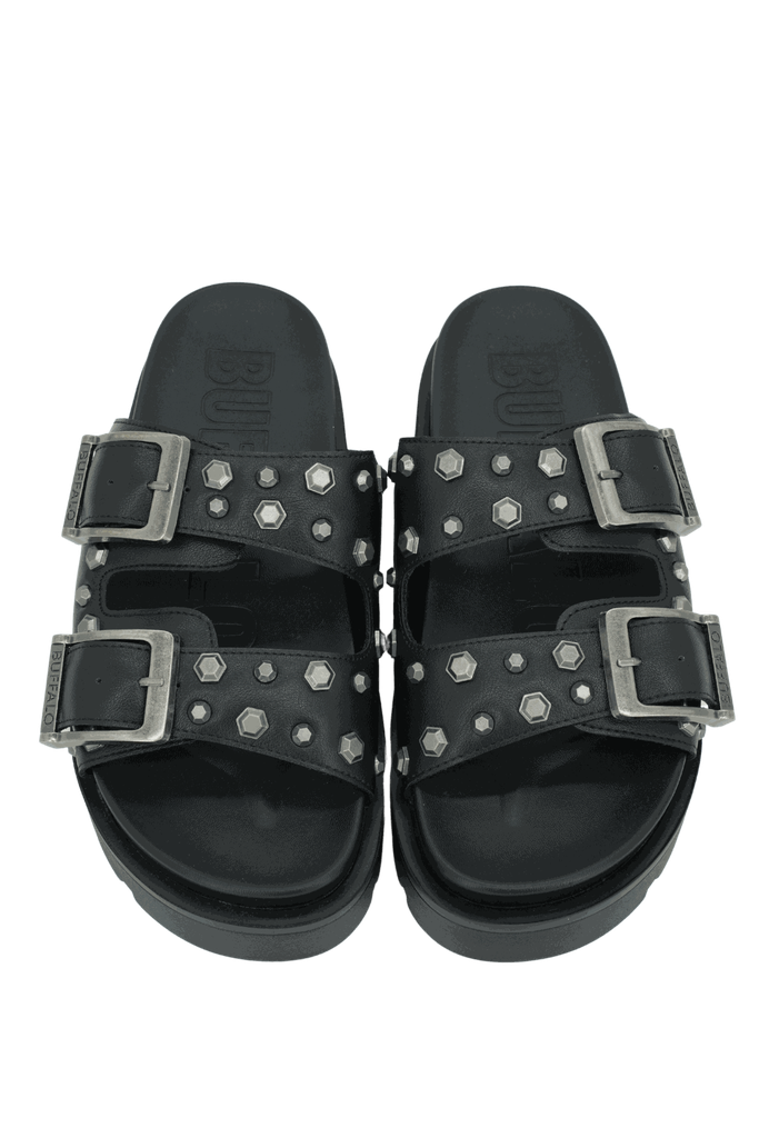 BUFFALO - SANDALES "RAYA ARI STUD" NOIRES