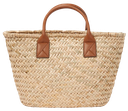 KARL LAGERFELD - GRAND PANIER "K/SIGNATURE" RAFFIA