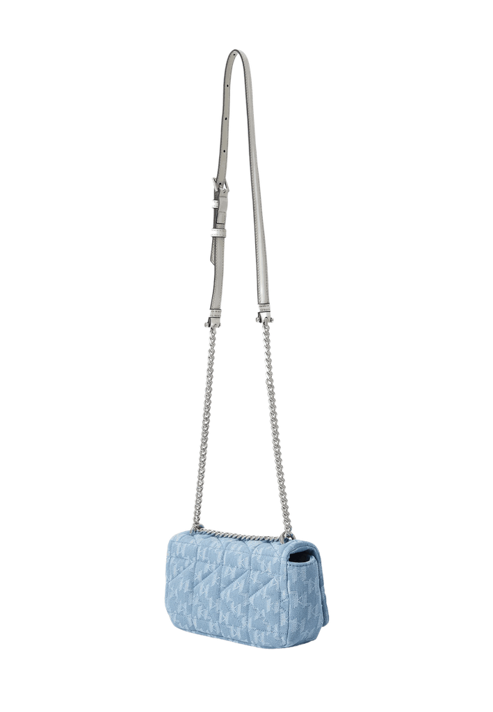 KARL LAGERFELD - SAC CROSSBODY MONOGRAM DENIM