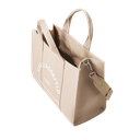 KARL LAGERFELD - CABAS CARRÉ DE TAILLE MOYENNE "RUE ST-GUILLAUME" BEIGE