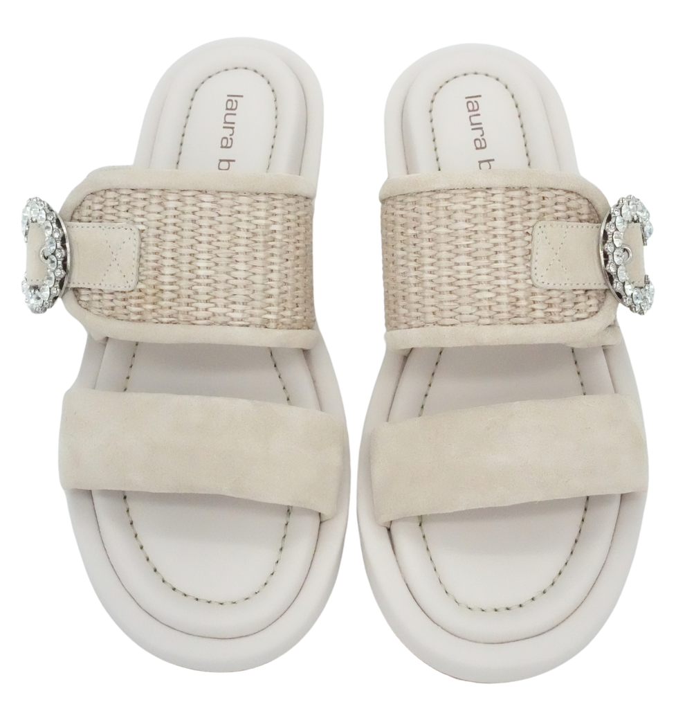 LAURA BELLARIVA - SANDALES BEIGE