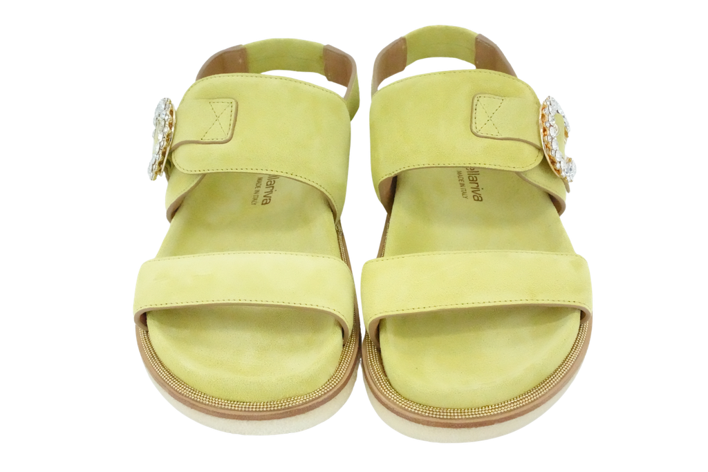 LAURA BELLARIVA - SANDALES LIME