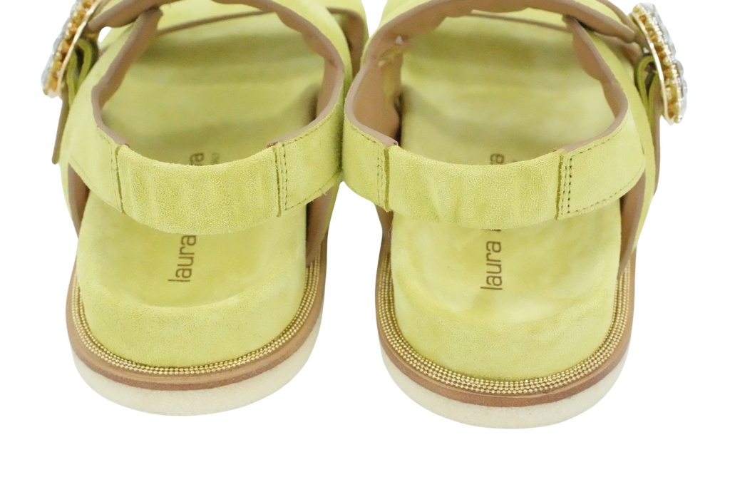 LAURA BELLARIVA - SANDALES LIME