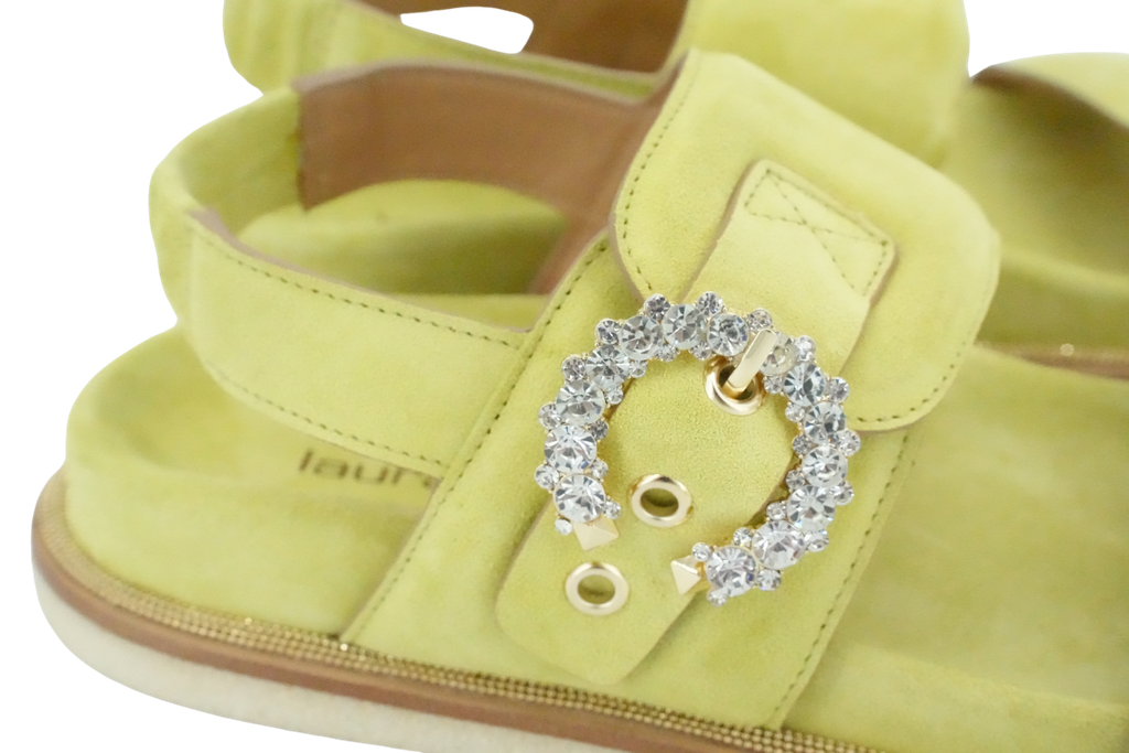 LAURA BELLARIVA - SANDALES LIME