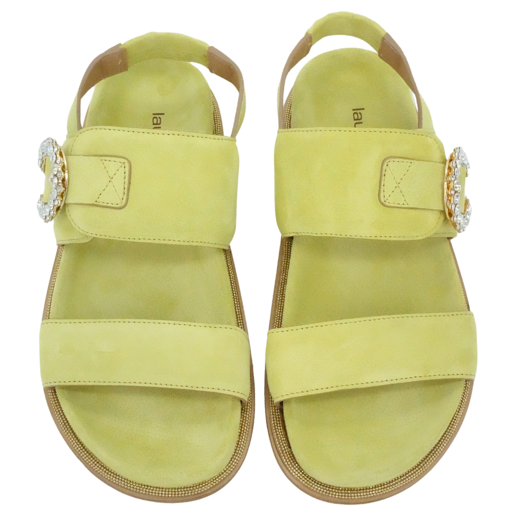 LAURA BELLARIVA - SANDALES LIME