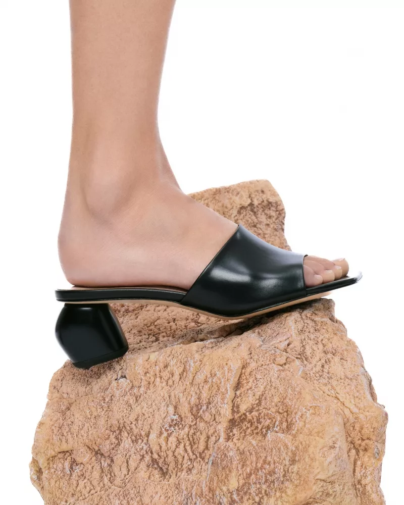 MI/MAI - MULES "GEMMA" NOIRES