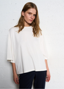 IMPERIAL - BLOUSE T-SHIRT BLANC CASSÉ
