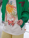 HARPER AND YVE - T-SHIRT "TROPICAL" BLANC CASSÉ