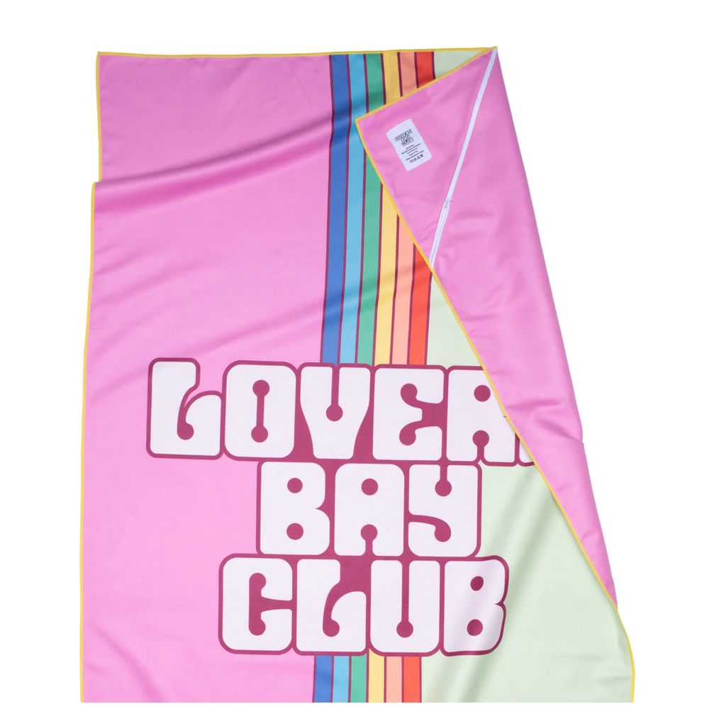 LOVERS BAY CLUB - BEACH TOWEL LOVERS BAY CLUB