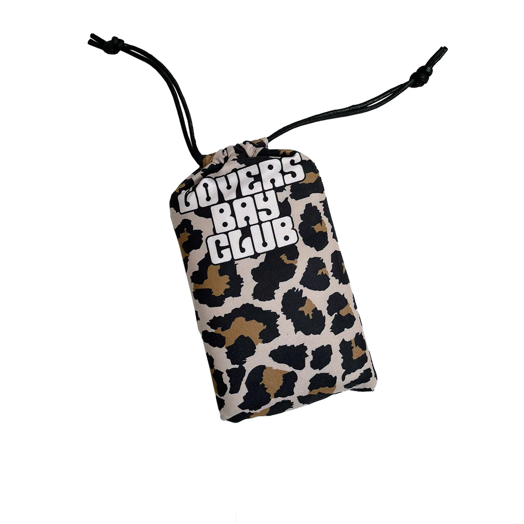 LOVERS BAY CLUB - BEACH TOWEL LÉOPARD