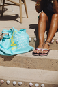 LOVERS BAY CLUB - TOTE BAG TURQUOISE