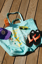 LOVERS BAY CLUB - TOTE BAG TURQUOISE