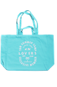 LOVERS BAY CLUB - TOTE BAG TURQUOISE