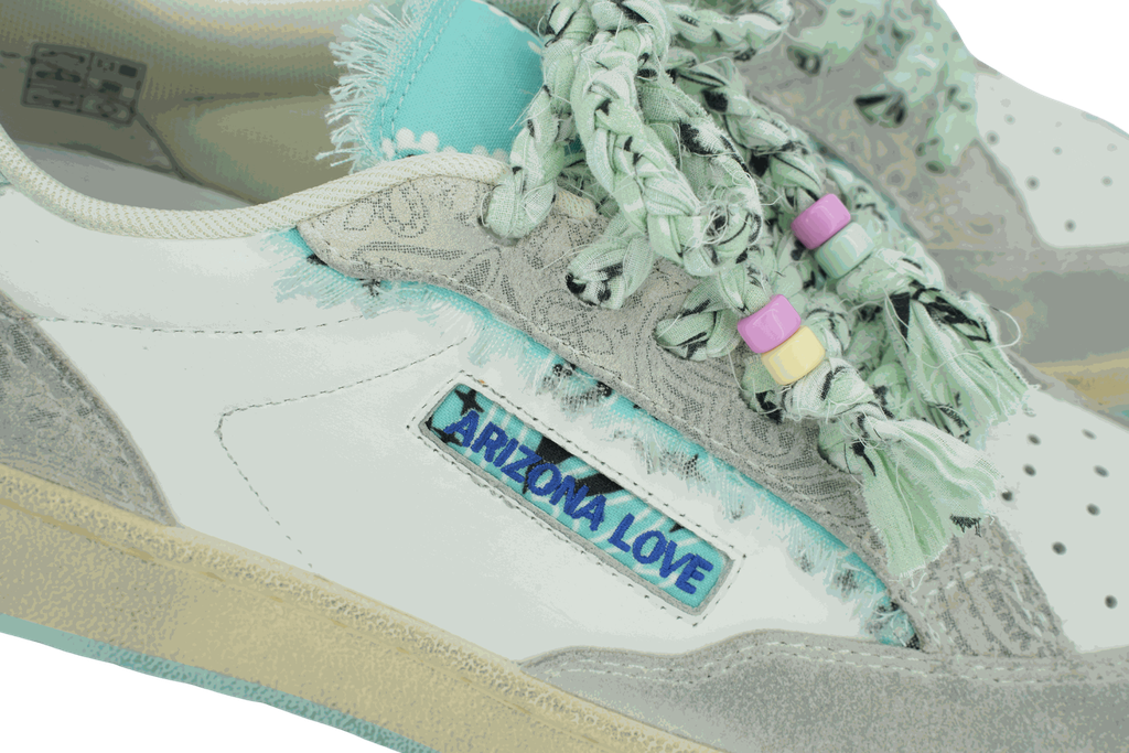 ARIZONA LOVE - BASKETS "AQUA" BLEUES ET GRISES